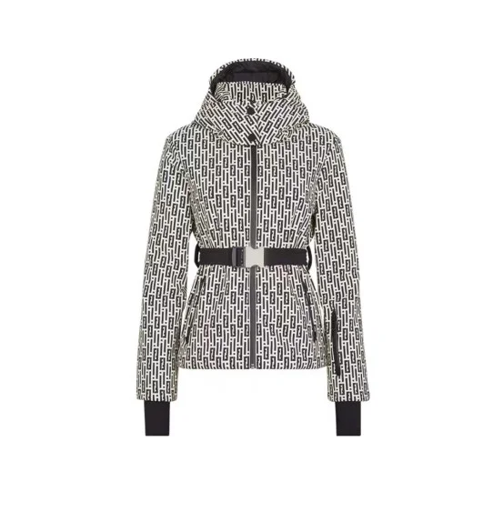 로고 쇼트 코트