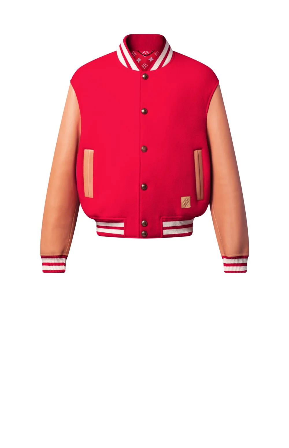 VVN 레더 바시티 재킷 상세