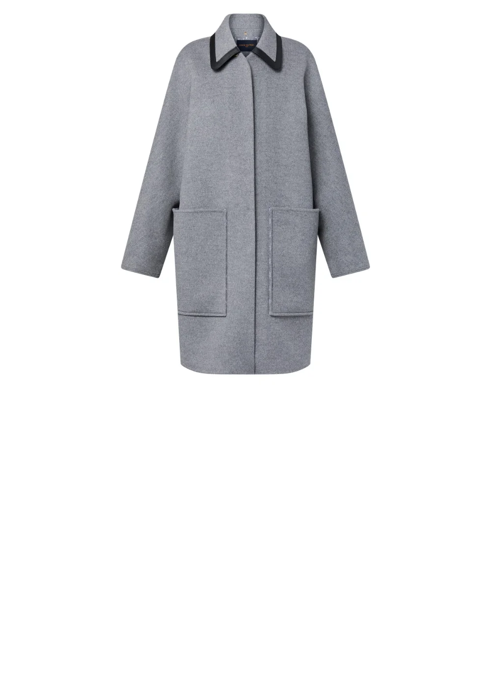 리무버블 칼라 더블 페이스 코트 상세