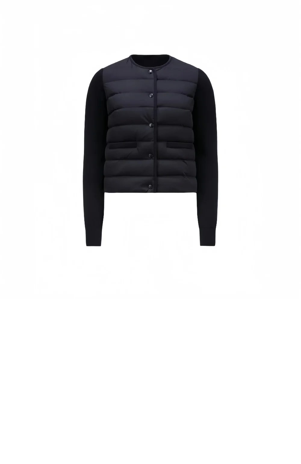 패딩 울 가디건 (2color) 상세