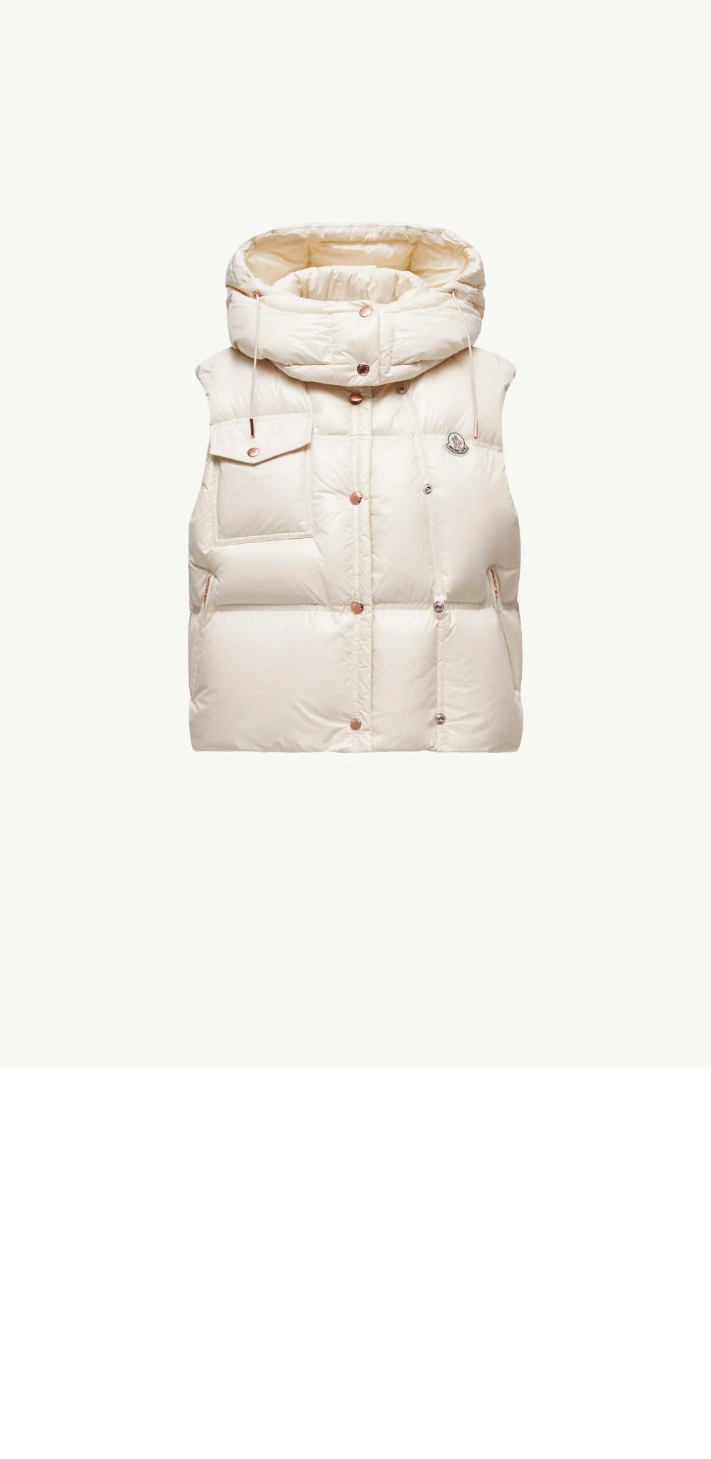 Pario 후드 다운 베스트 상세