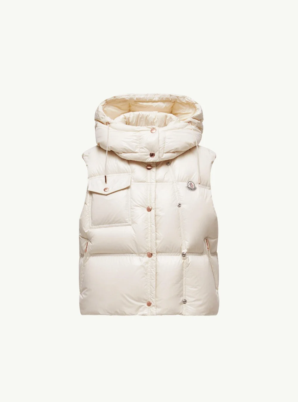 Pario 후드 다운 베스트