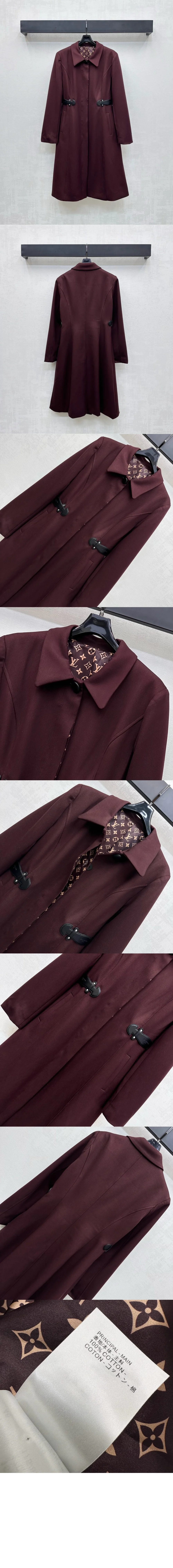 벨트 디테일 코트(2color) 상세