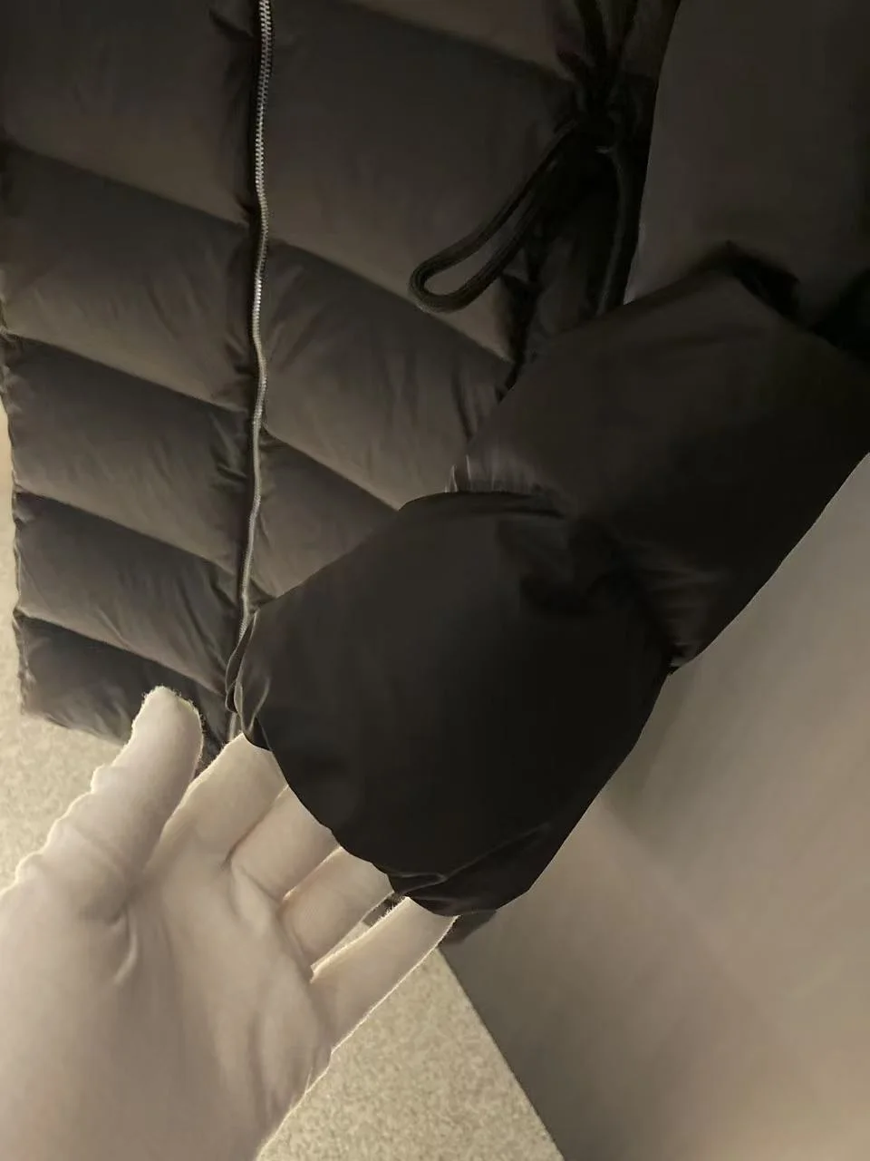 여성 롱패딩 구스다운 상세