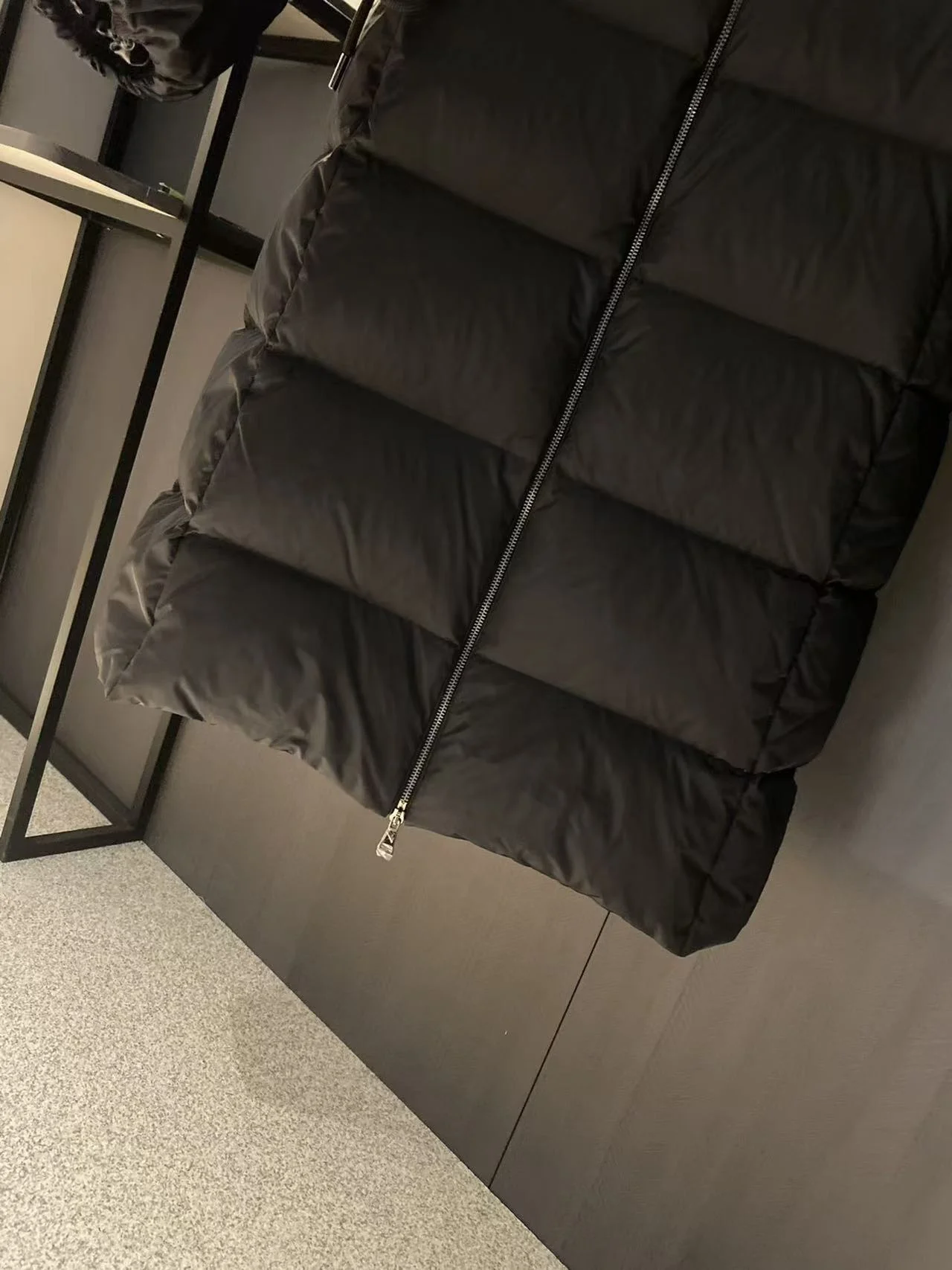 여성 롱패딩 구스다운 상세