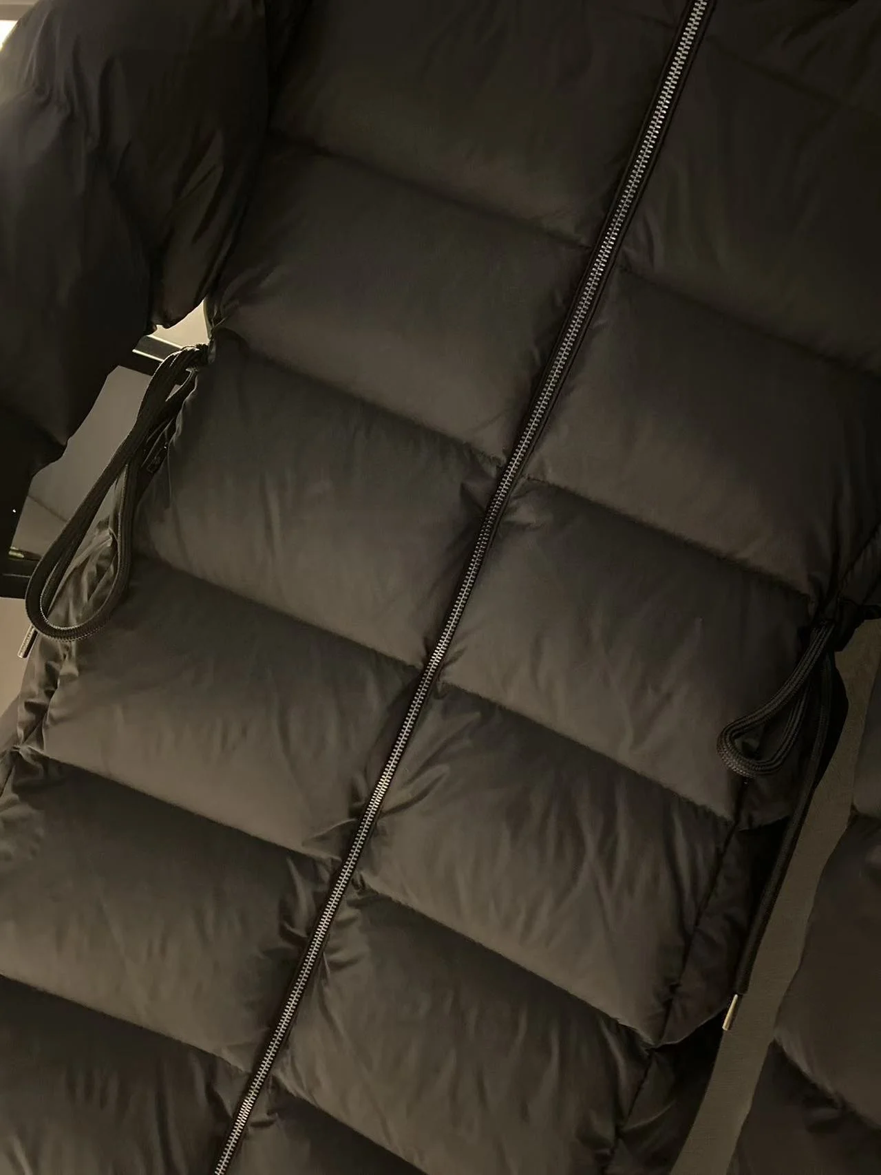 여성 롱패딩 구스다운 상세