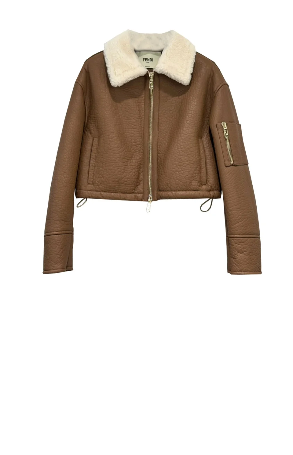 숏 무스탕 상세