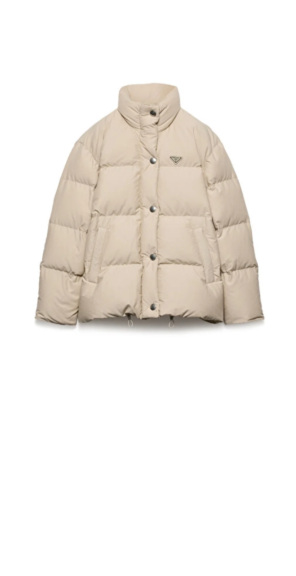 로고 쇼트 코트 상세