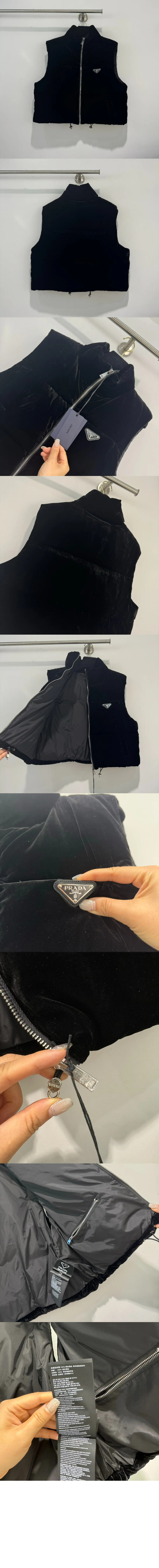 로고 쇼트 코트 상세