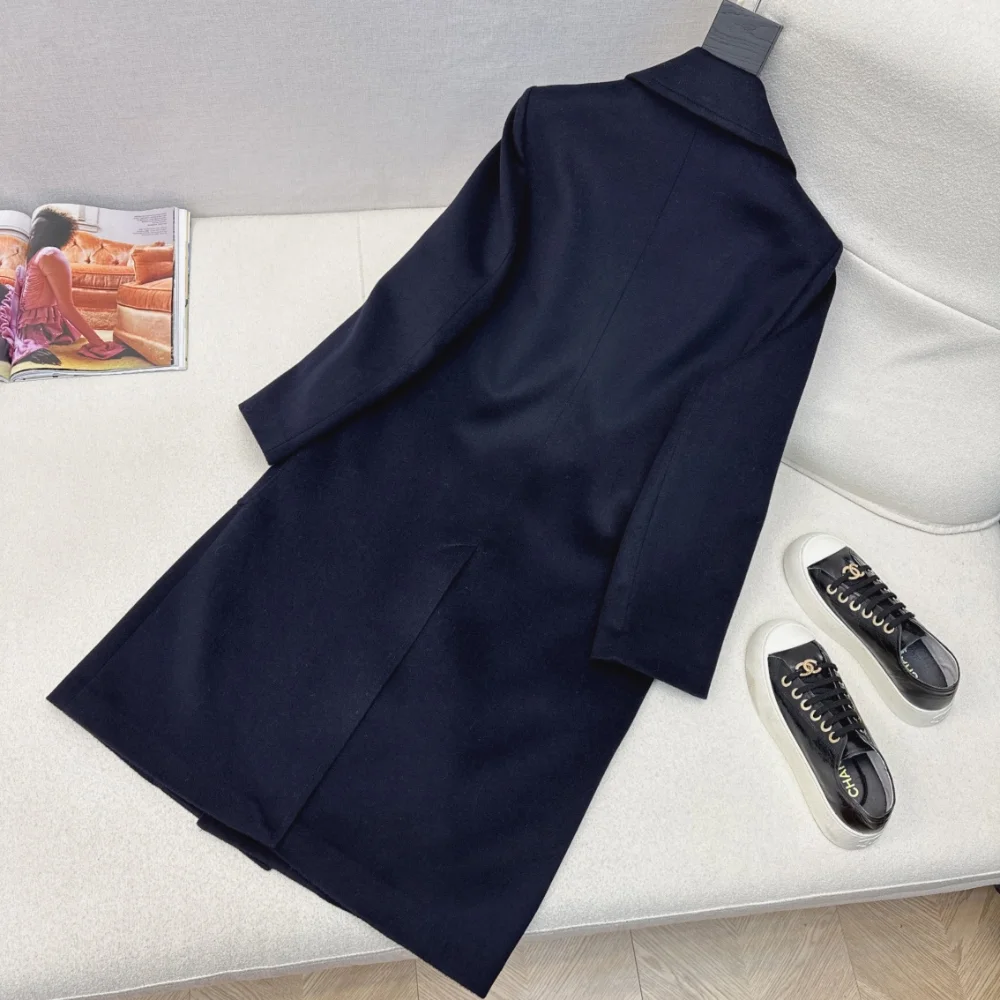 캐시미어 울 더블 롱 코트 상세