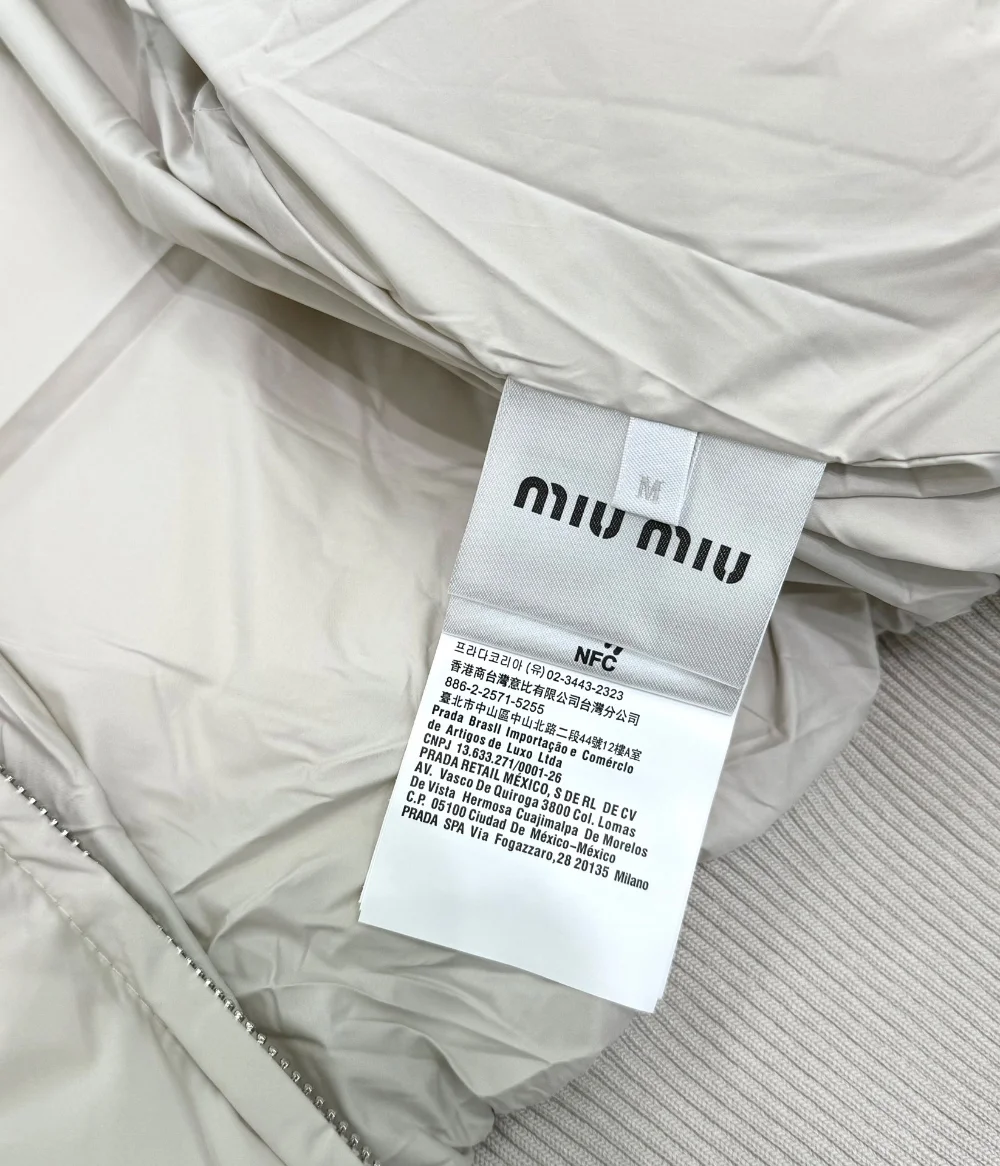 쇼트 구스 다운 재킷 상세