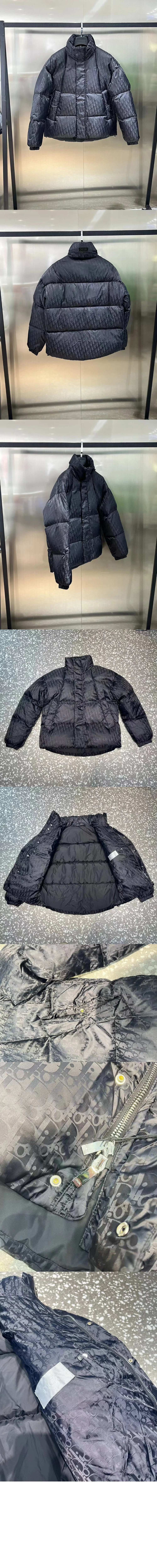 로고 쇼트 패딩 상세