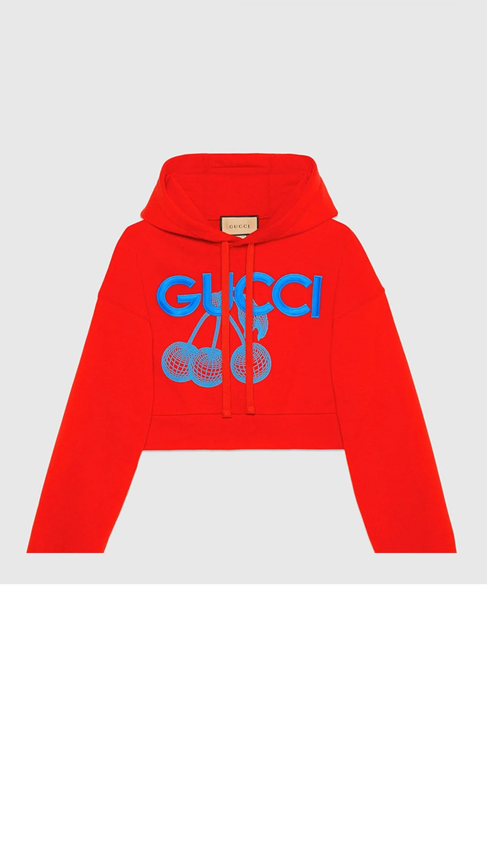 로고 후드 긴팔 상세