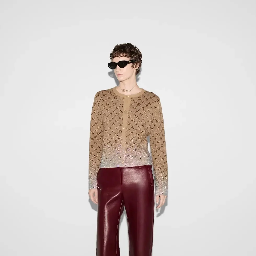 자수 울 GG 자카드 가디건 813850 & 베스트 813852 상세