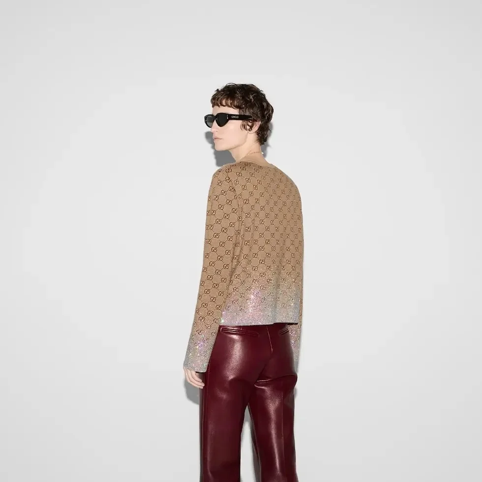 자수 울 GG 자카드 가디건 813850 & 베스트 813852 상세