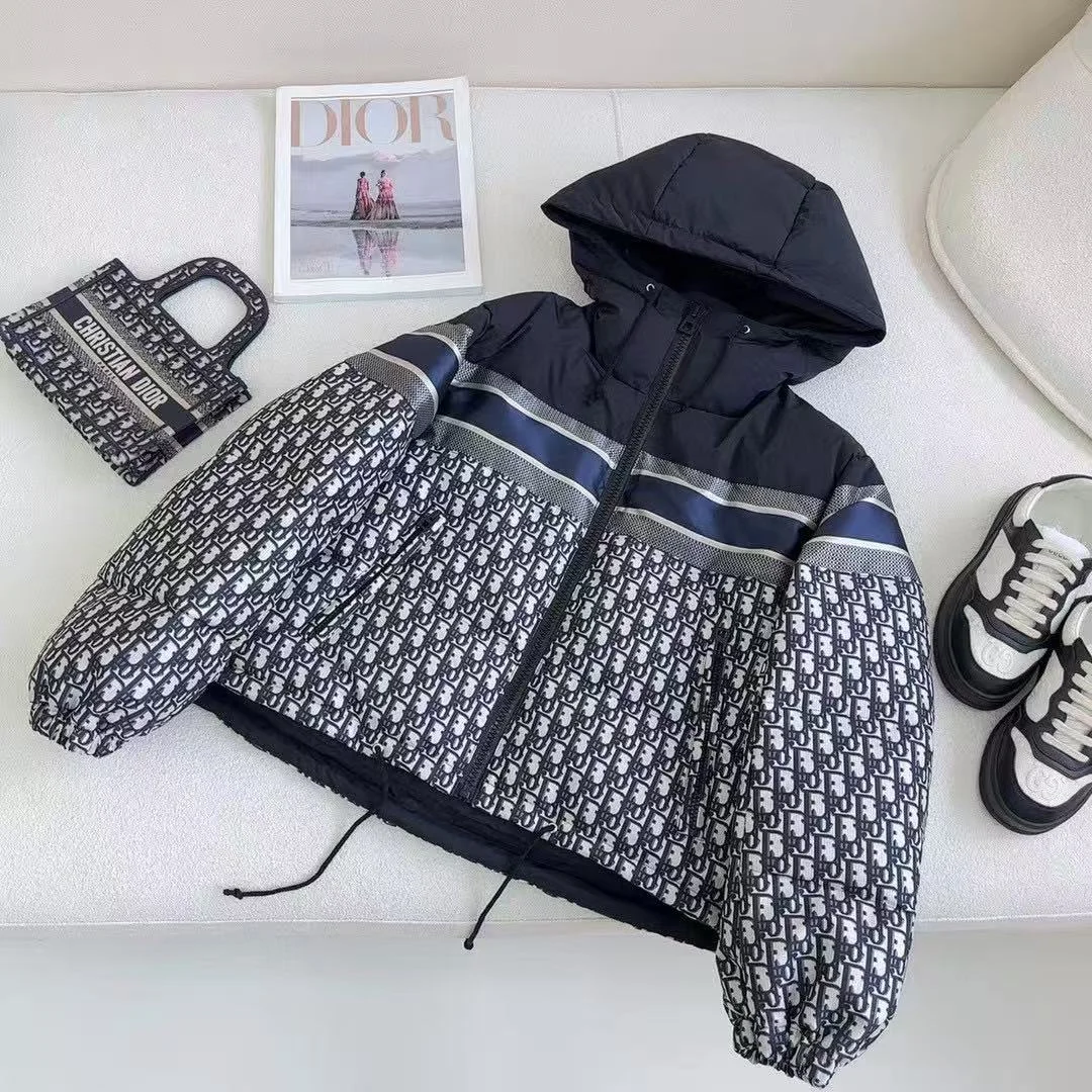 오블리크 리버시블 크롭 패딩 상세