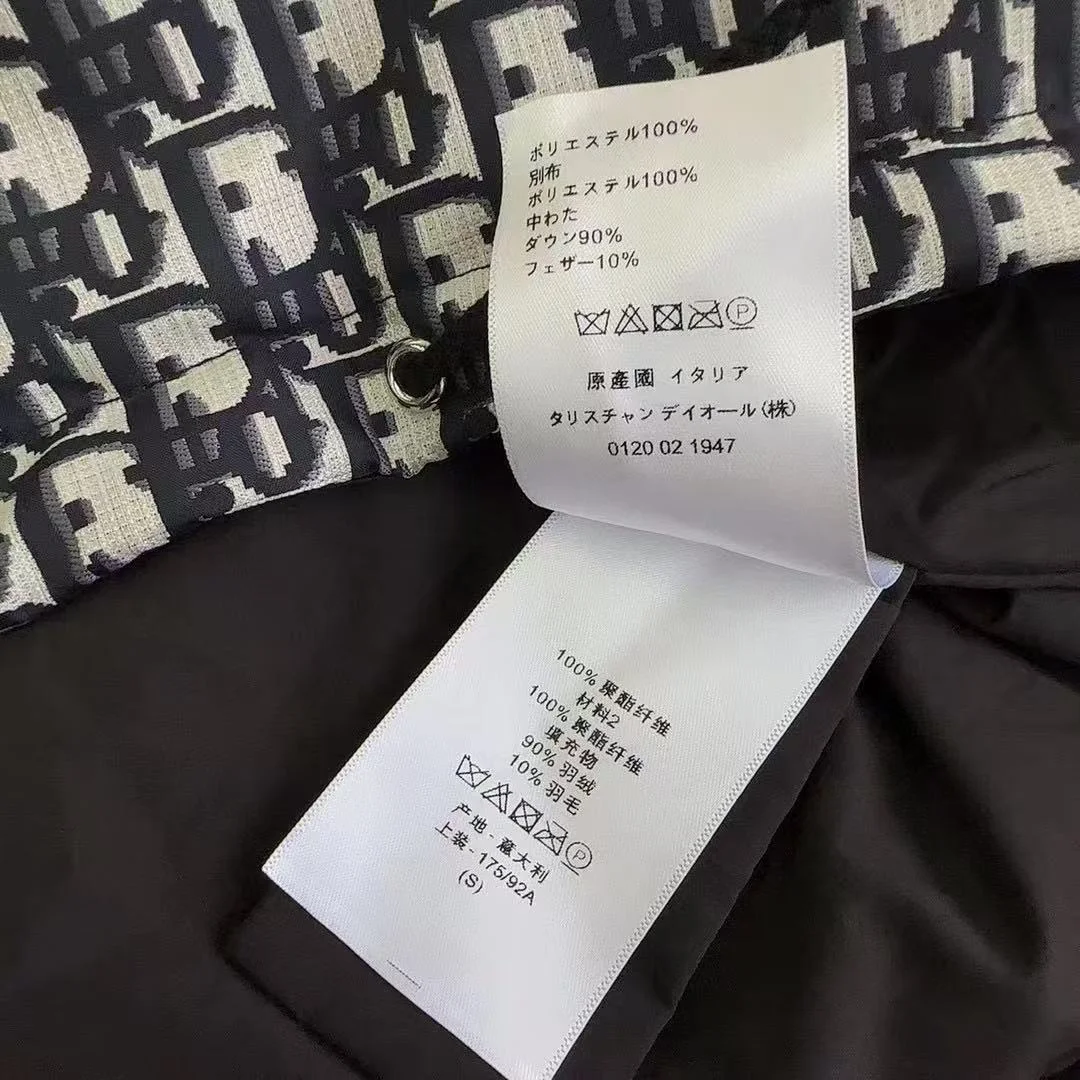 오블리크 리버시블 크롭 패딩 상세