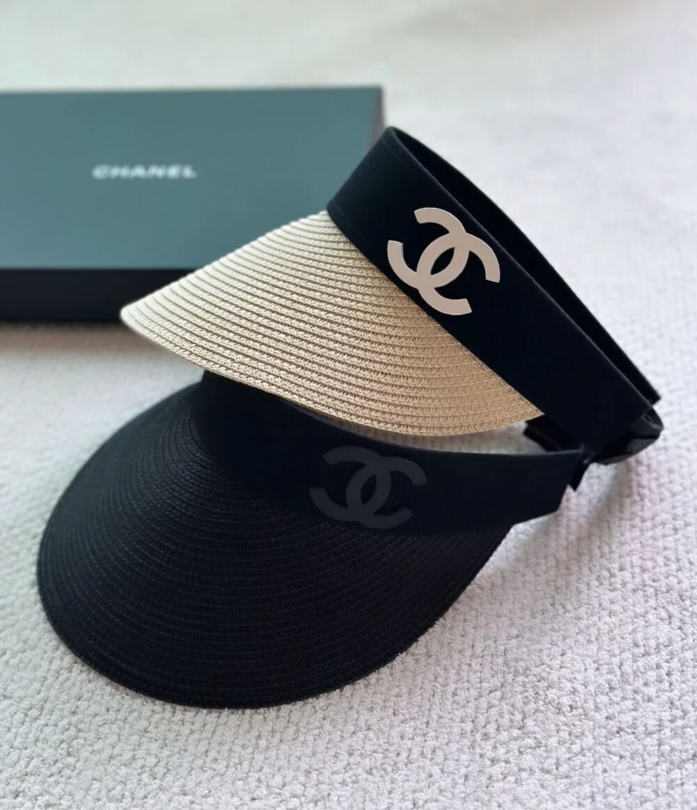 로고 띠 라탄썬캡