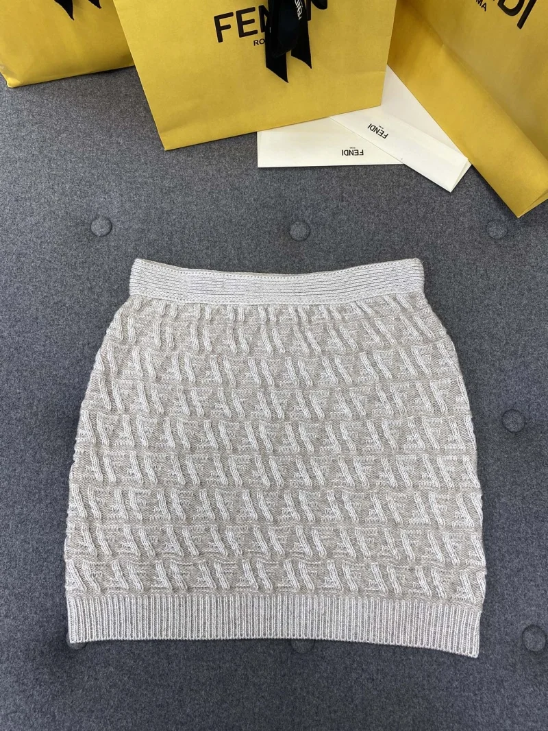 FF 울 캐시미어 스커트 상세