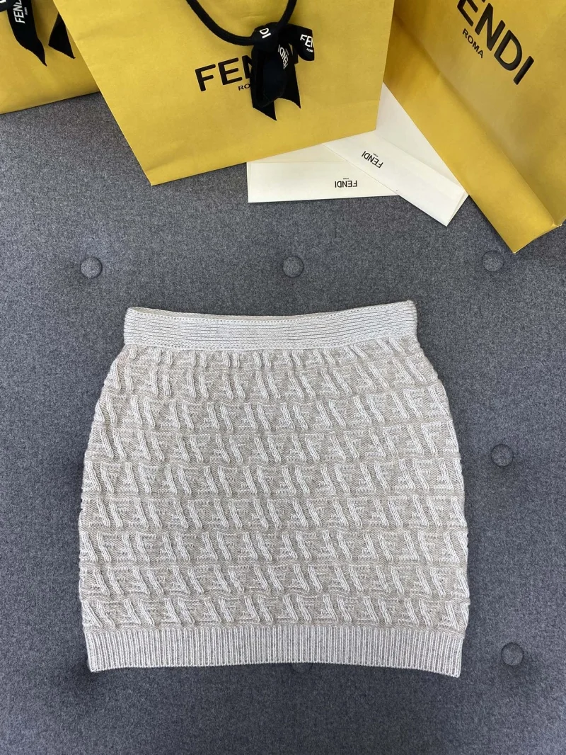 FF 울 캐시미어 스커트 상세