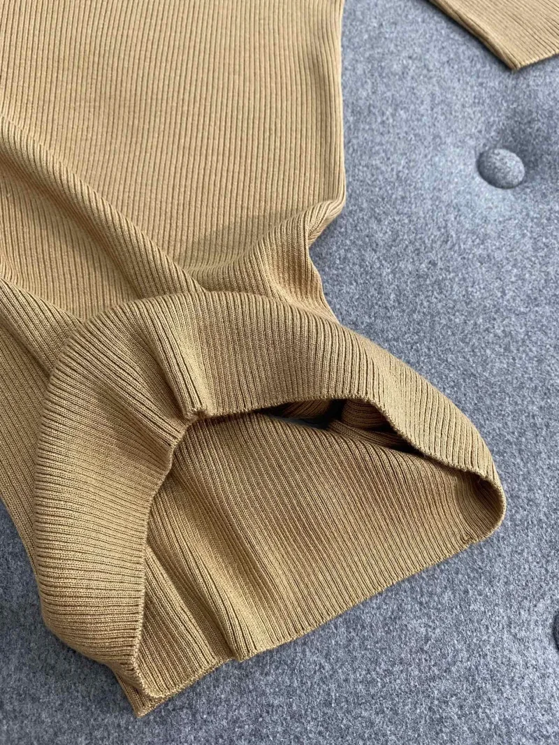 멀버리 실크 크루넥 반팔 니트 상세