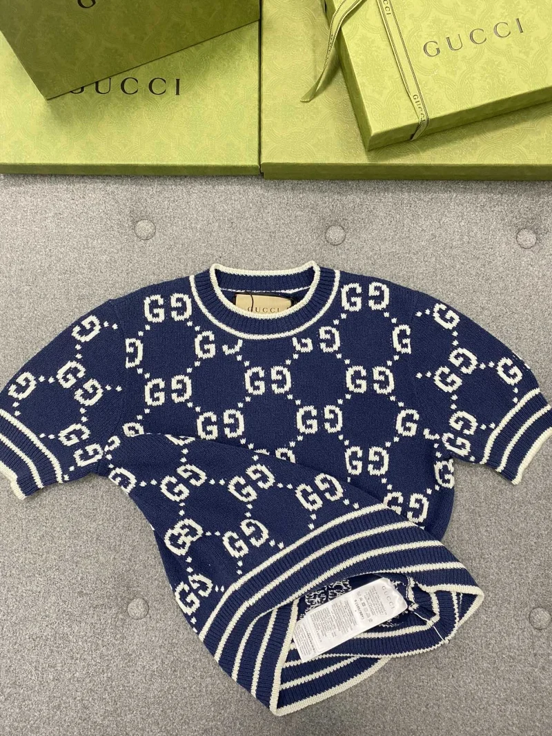 자카드 반소매 블라우스 상세