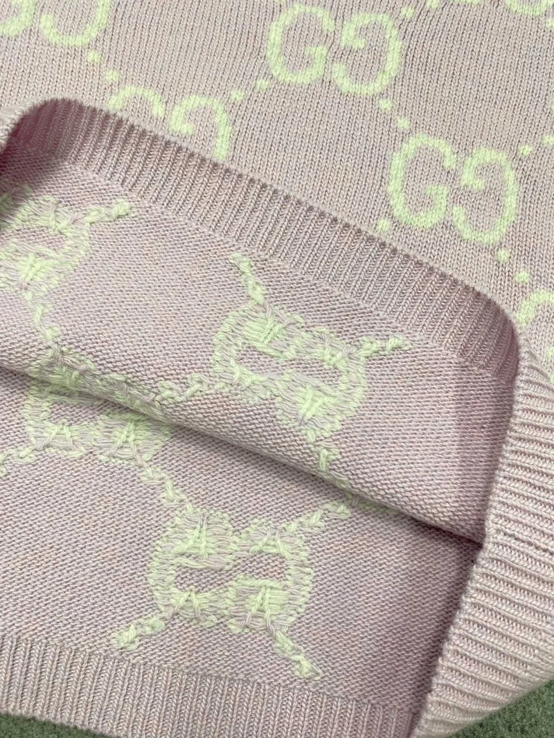 GG 니트 울 탑 반팔니트 상세