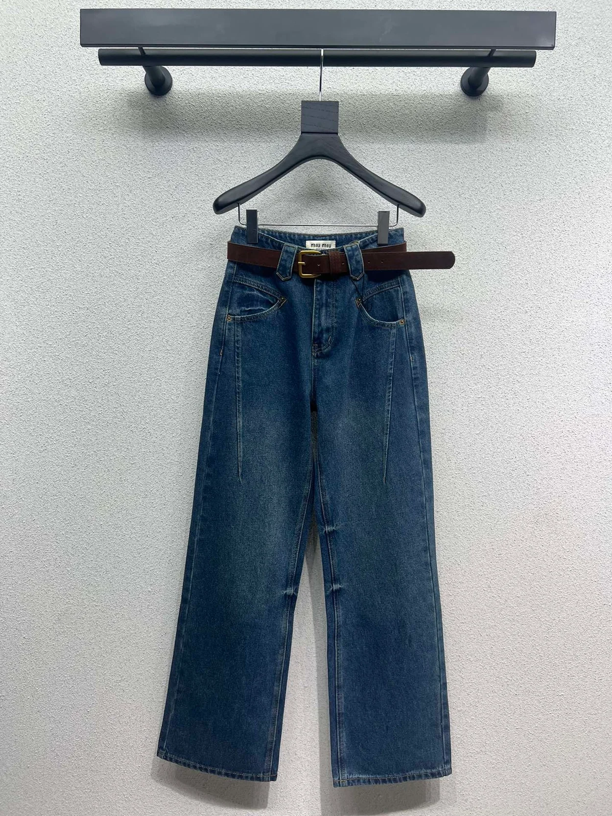 스티치 데님 진 상세