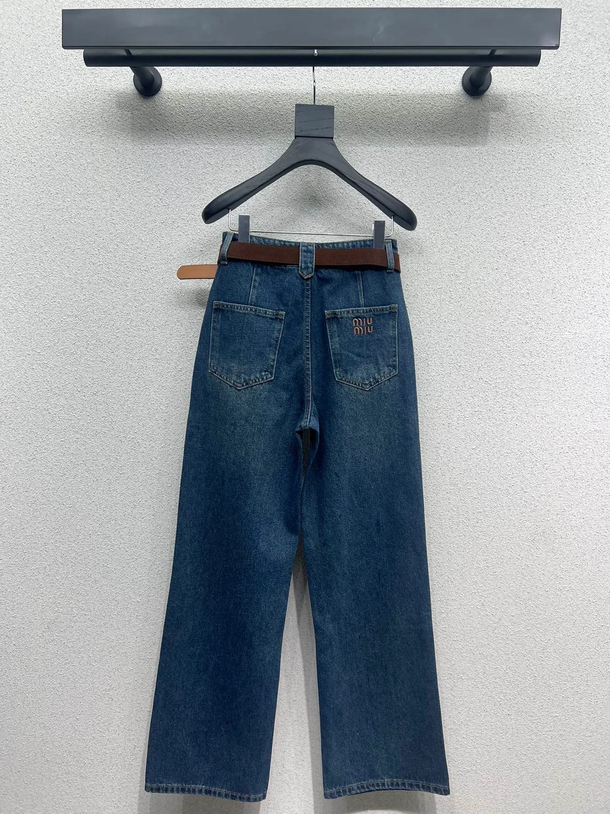 스티치 데님 진 상세