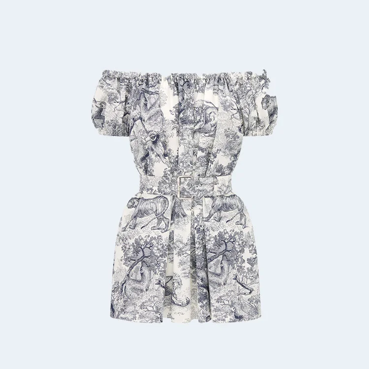 플레어 숏 원피스