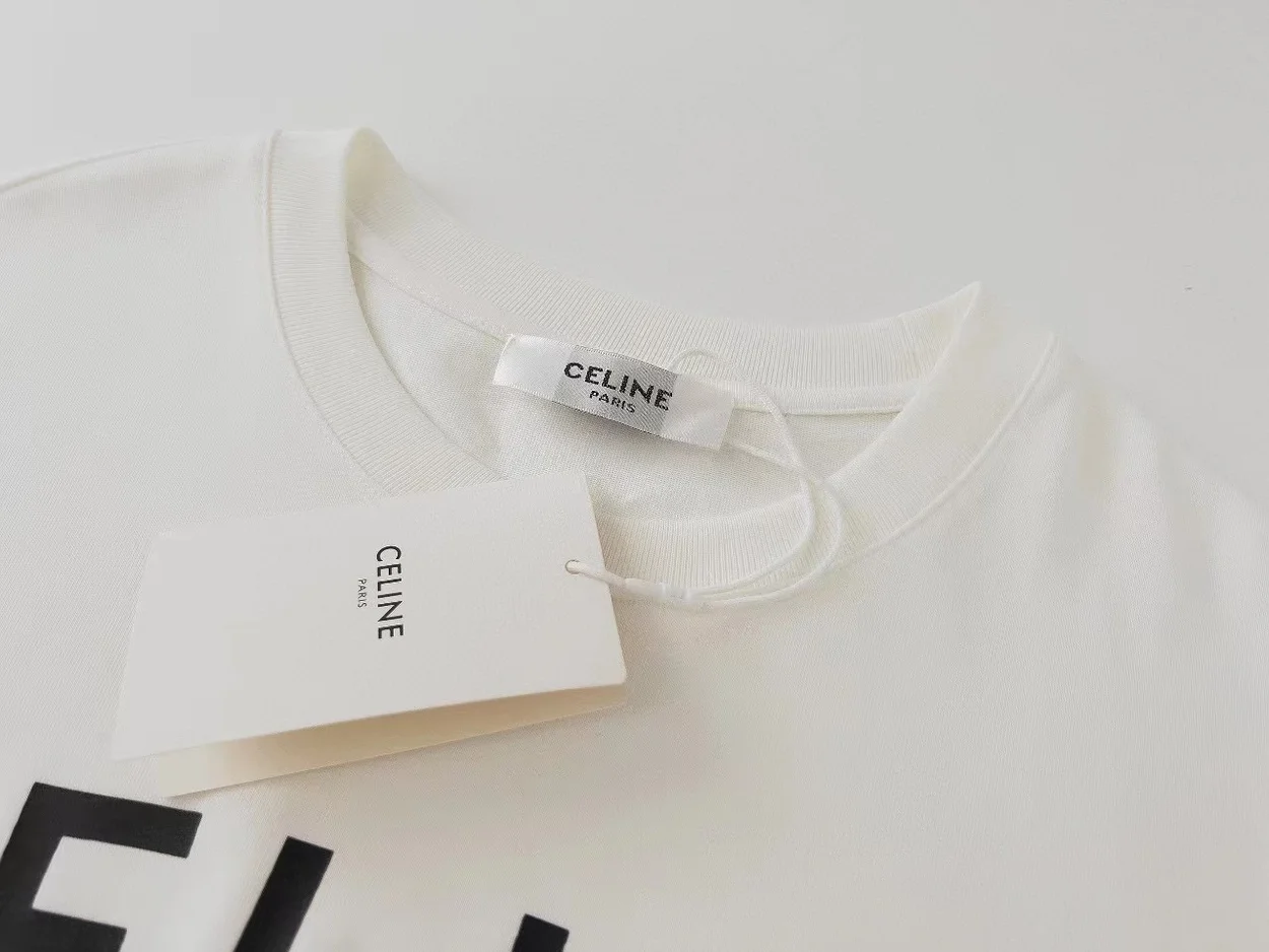 파리 저지 루즈 티셔츠 화이트 상세