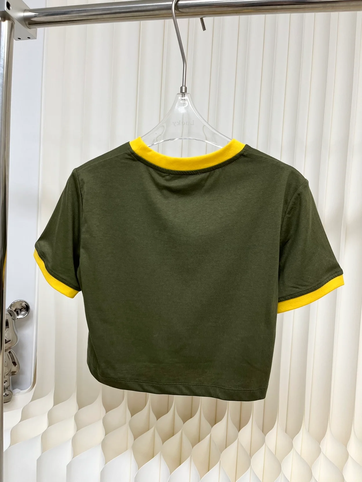 자수 코튼 저지 티셔츠 상세