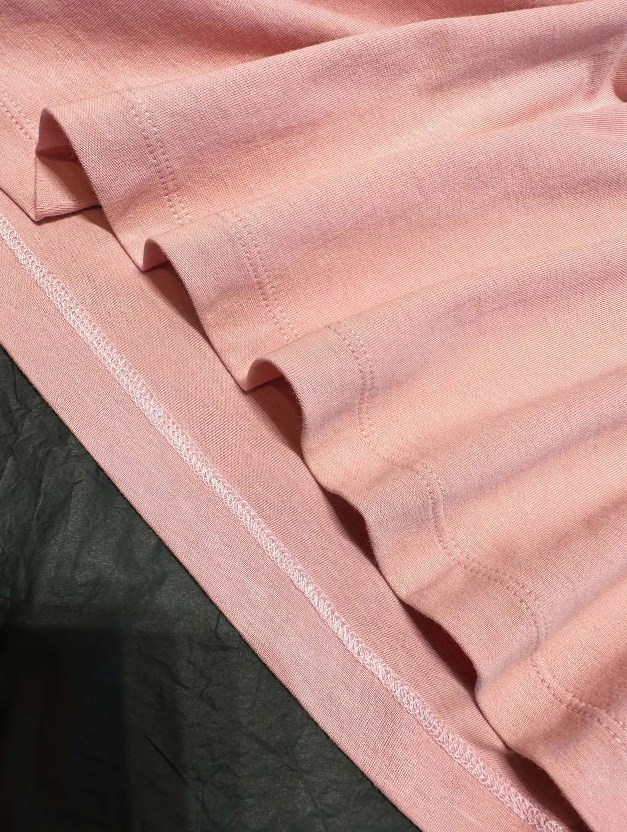 루즈 티셔츠 핑크 상세