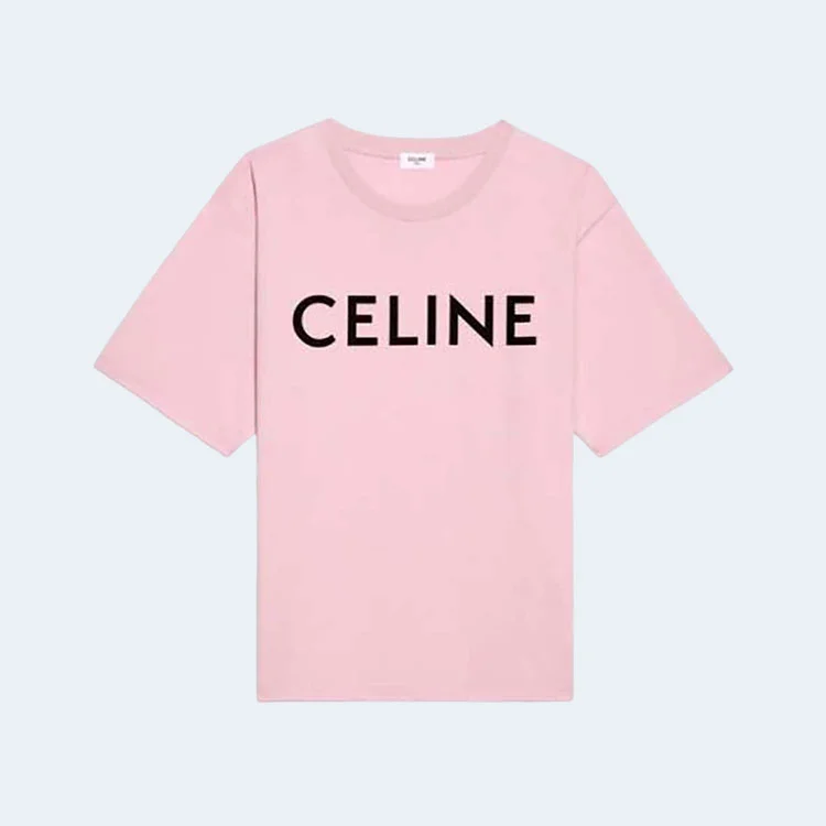 루즈 티셔츠 핑크