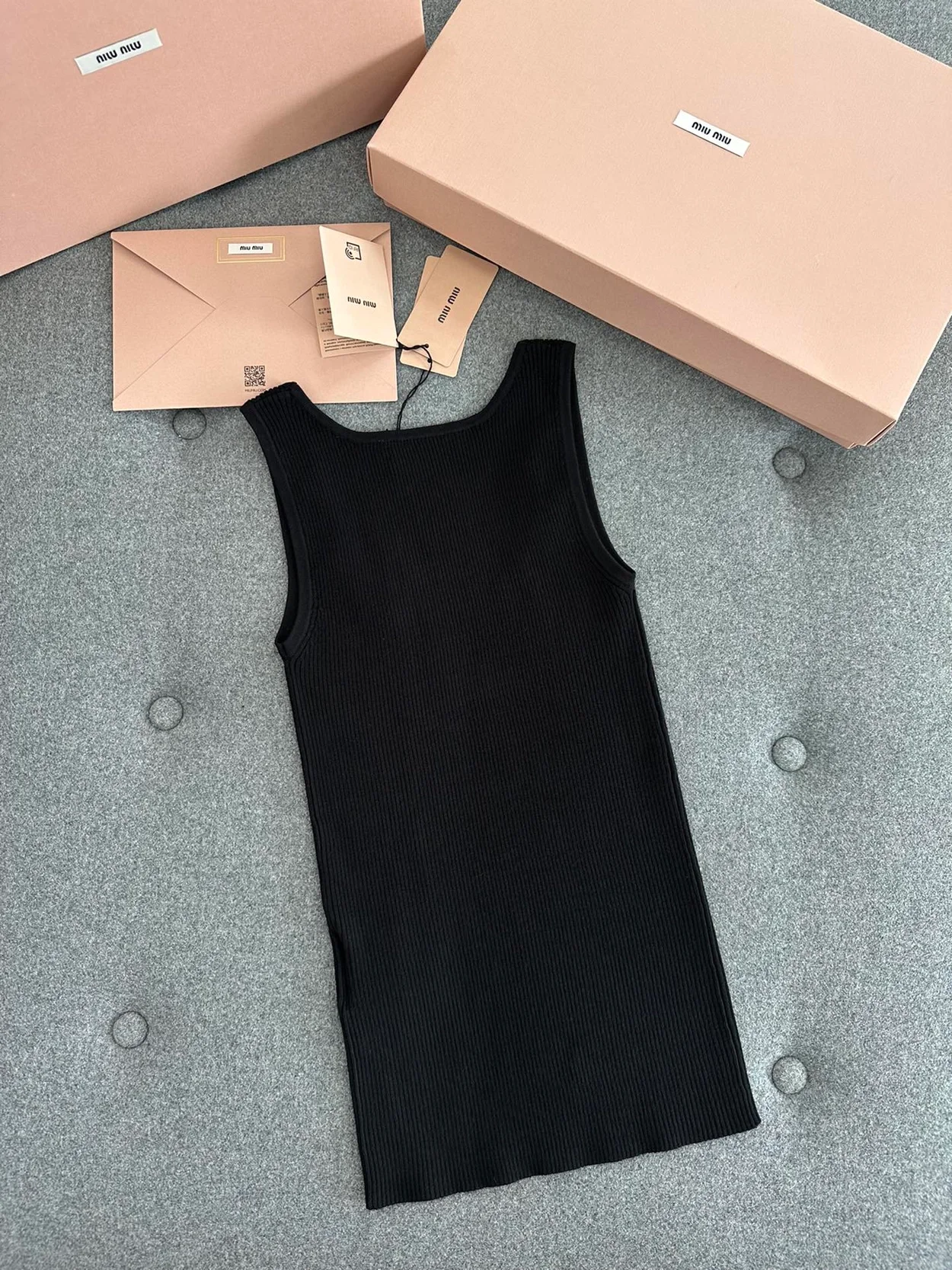 니트 탱크 톱 상세