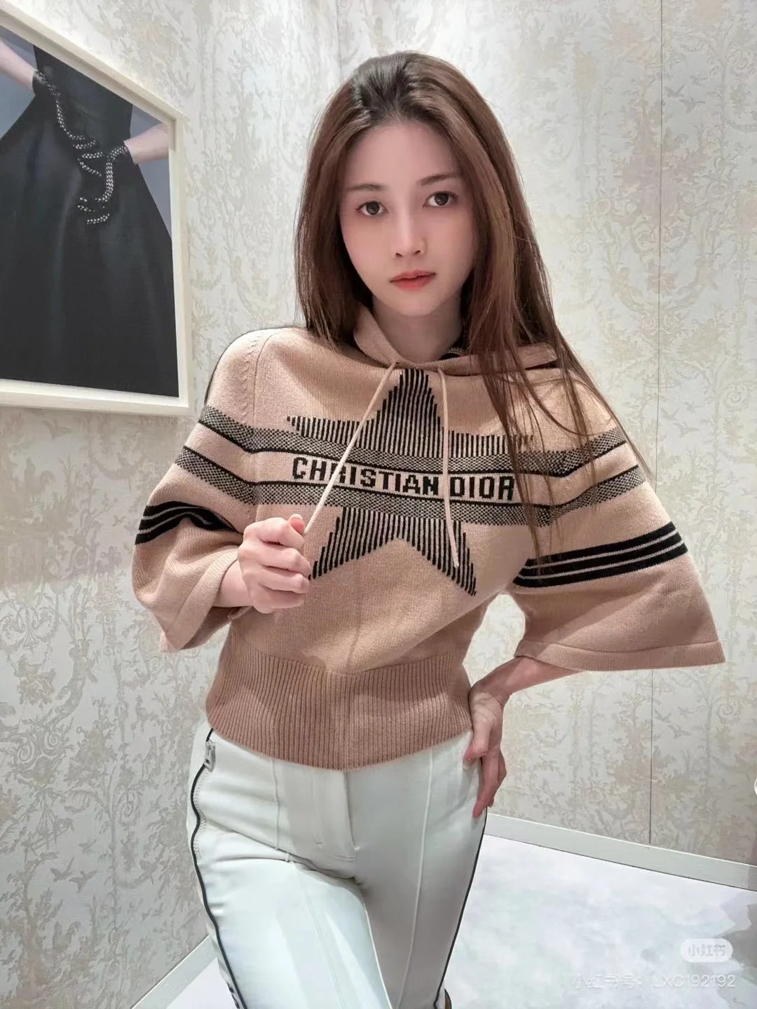 슬리브 후드 스웨터 상세