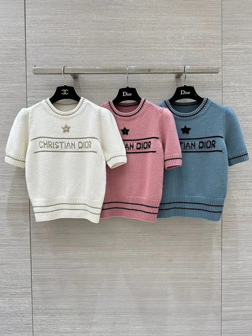 니트 반팔 (3color)