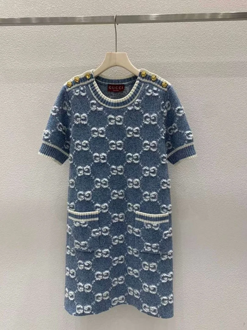 반팔 니트 원피스