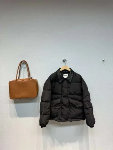 카라 패딩 블랙