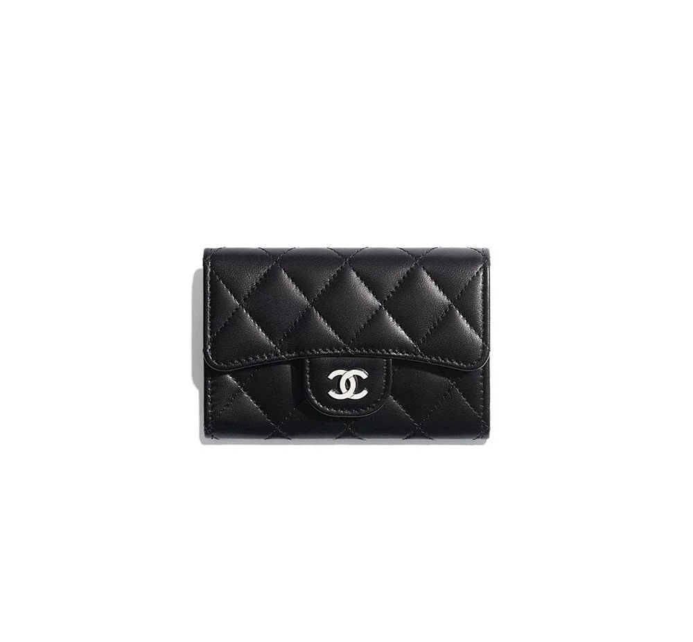 클래식 포켓 카드지갑 (캐비어 or 램스킨)