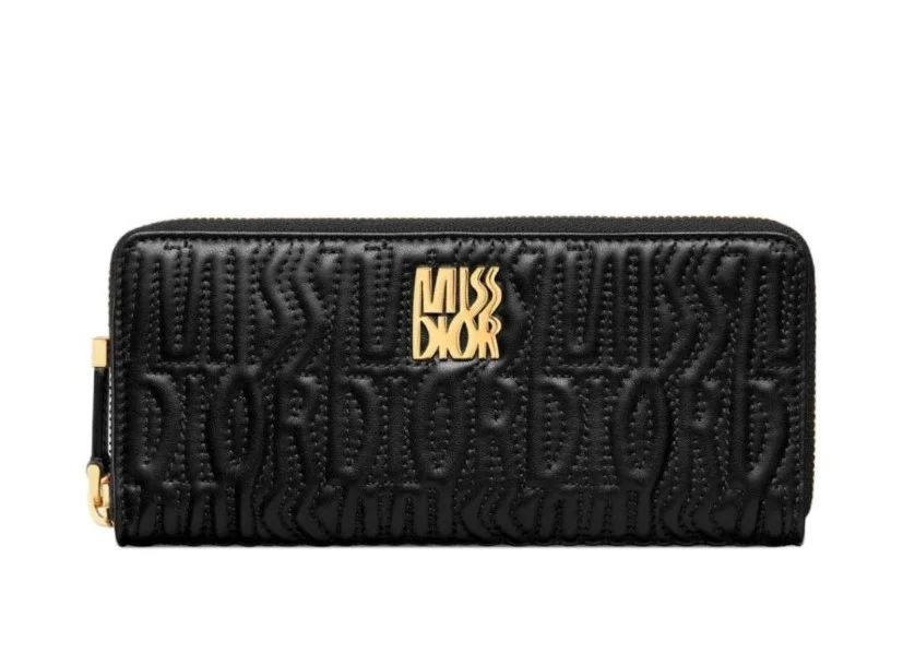 양가죽 지퍼 지갑