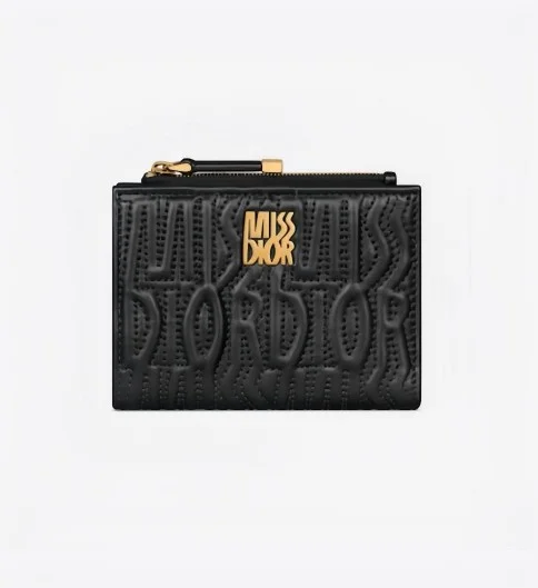 양가죽 퀼팅 지갑