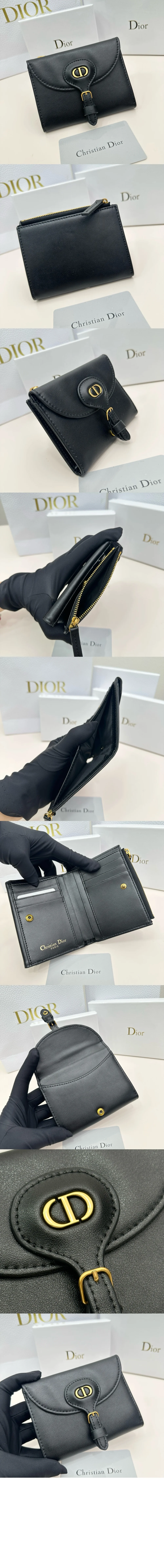 레더 미니 반지갑 상세