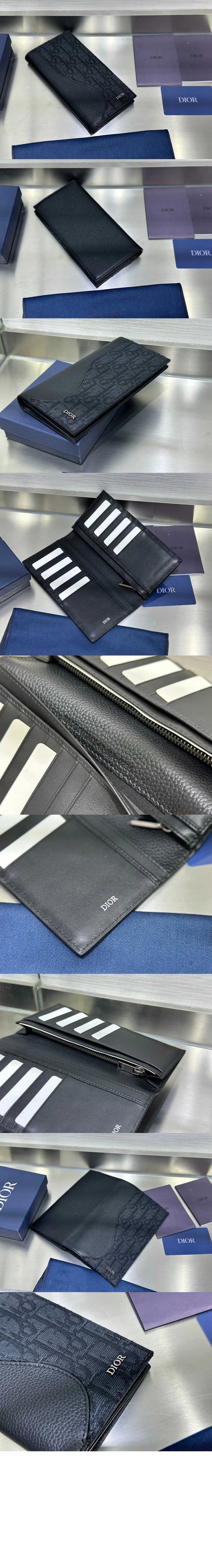 Saddle 버티컬 장지갑 상세