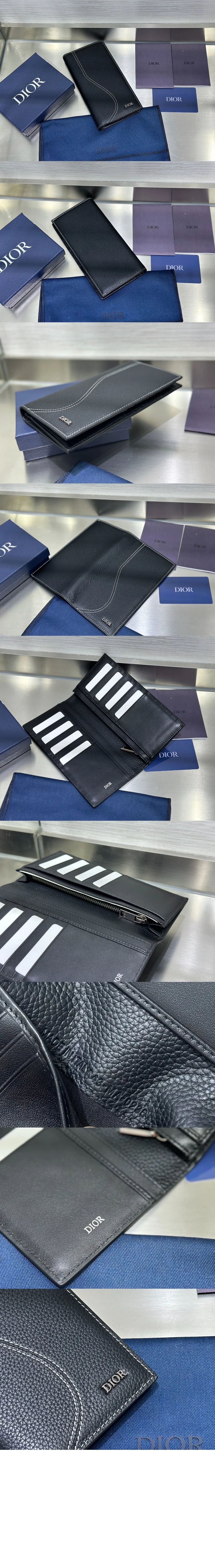 Saddle 버티컬 장지갑 상세