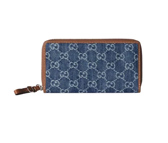 GG 지퍼 장지갑