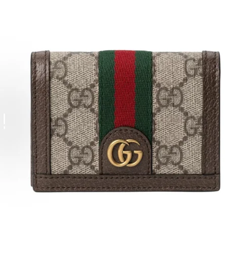 금장 로고 오피디아 GG 카드지갑