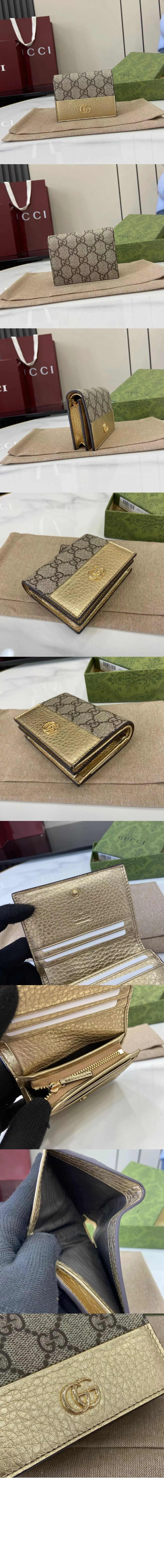 바이컬러 카드 케이스 지갑 상세