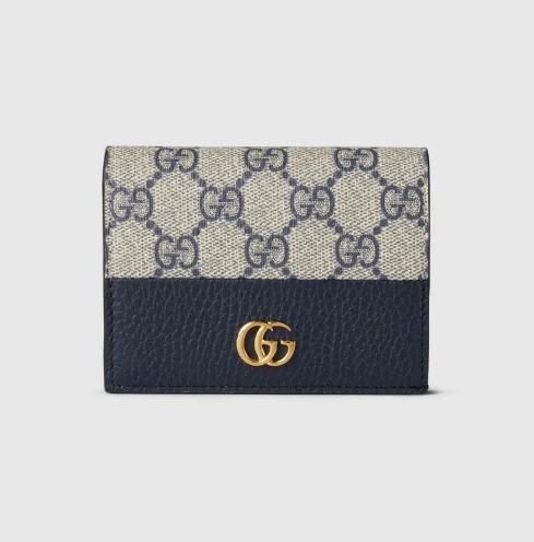 GG 마몽 바이컬러 미니 지갑