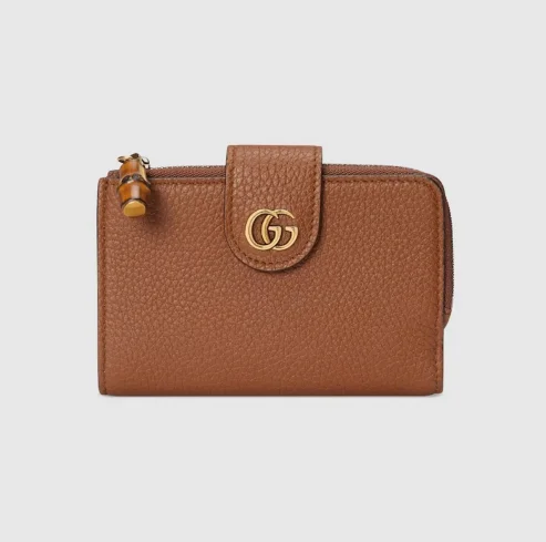 더블 G 뱀부 지갑 미디엄